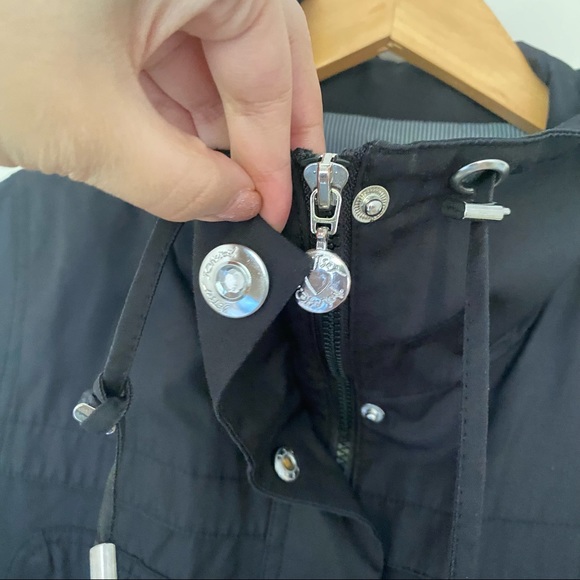 BETSEY JOHNSON Black Funnel Neck Anorak Jacket - Picture 4 of 12